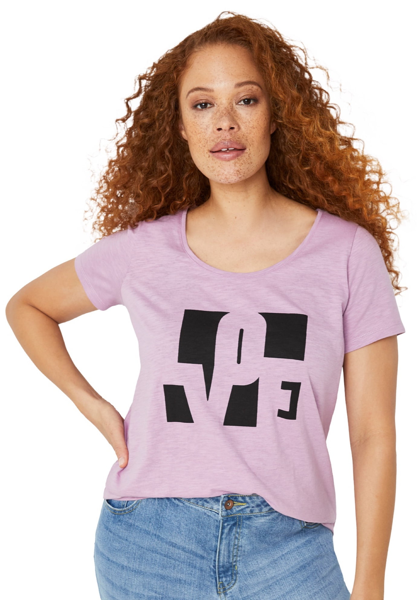 Women's Ellos Tee Shirt - Walmart.com