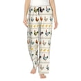 thumbnail image 2 of Lsque Funny Chicken Print Women's Pajama Pants, Lounge Pant - Comfortable Home Wear,Elastic Waistband, Stylish Design-Medium, 2 of 9