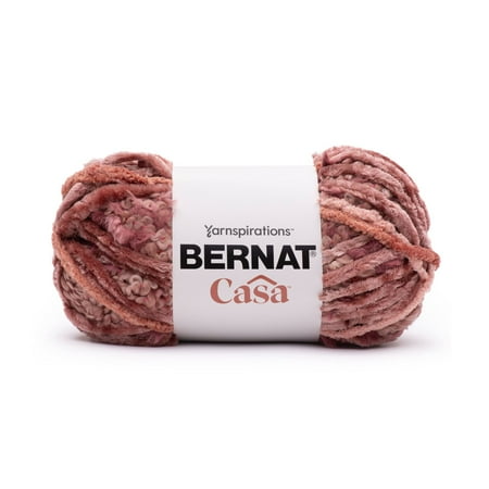 Bernat Casa™ Super Bulky Acrylic Polyester Blend Marsala Yarn, 170 yd