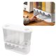 thumbnail image 5 of Caja Dispensadora De 5 Rejillas, Contenedor De Alimentos Secos, Cubierta Extraíble De Carcasa Transparente Para Cereales, Granos De Arroz, 5 of 8
