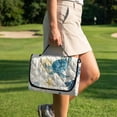thumbnail image 3 of Xoenoiee Turtle Seahorse Starfish Seashell Coral Print Golf Cart Seat Covers with 4 Front Pockets Golf Cart Seat Towel Blanket for All Seasons, Easy Install and Clean, Protect Your Golf Car Seat, 3 of 6