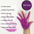 Purple Face Body Paint, Professional Water Based Face Painting Kit for