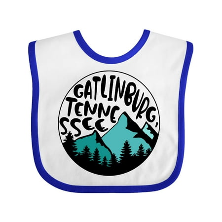 

Inktastic Gatlinburg Tennessee- Mountains Gift Baby Boy or Baby Girl Bib