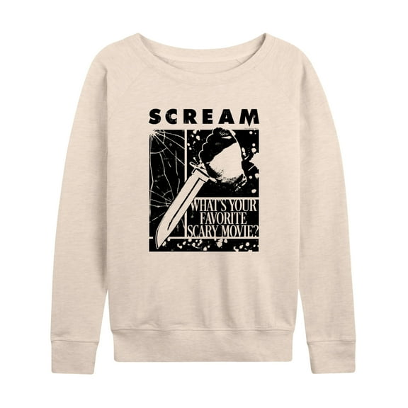 Scream - Knife - Women's French Terry Long Sleeve Shirt