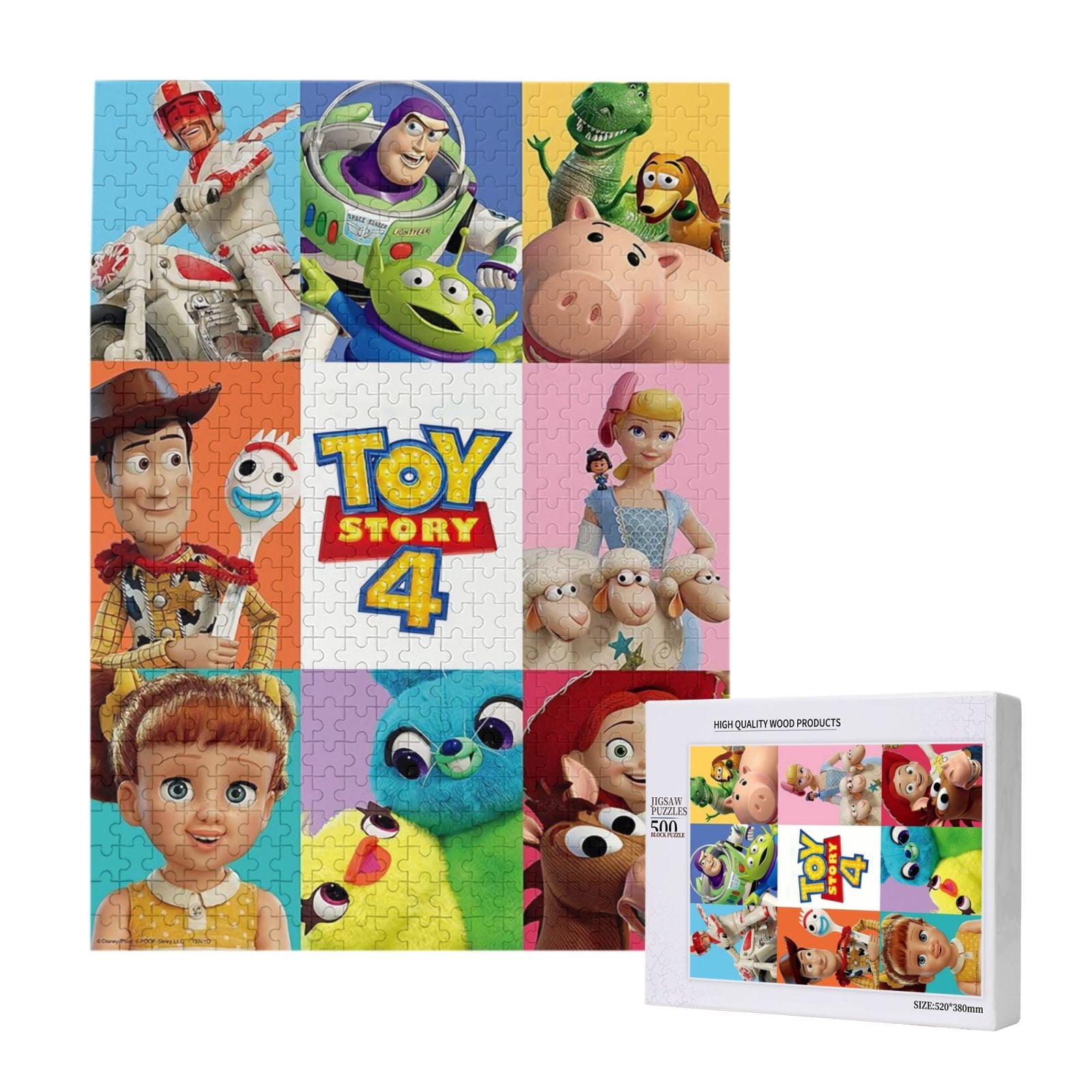 Rompecabezas de madera de 300/500/1000 piezas de Toy Story Home para ...