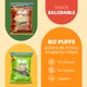 thumbnail image 2 of BO Puffs Pack x12 Snacks Saludables Sin Gluten Sin Azúcar Vegano, 2 of 3