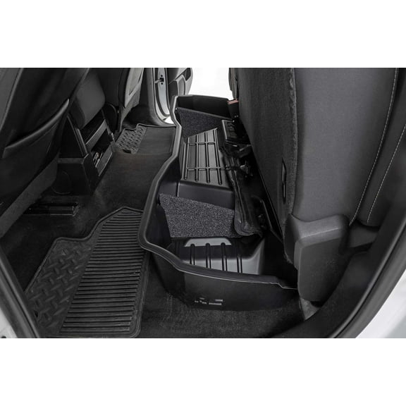 Rough Country Under Seat Storage for 07-18 1500 |15-19 2500HD/3500HD - RC09041