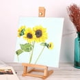 thumbnail image 3 of veasfak Small Tabletop Easel Painting Display Art Easel Desktop Easel Adjustable H-Frame Easel Studio Easel Stand, Premium Wood Sketching Easel, 3 of 7
