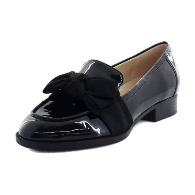 Mocasín Lindio para Mujer Bandolino Negro con Moño Talla 8.5