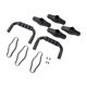 thumbnail image 2 of Puntos de empuje de 2 piezas Push Up Bar Barra Fuerza Anti Slip Home Home Gym Equipo de ejercicio Fitness Pusnes Pushup Handles, 2 of 9