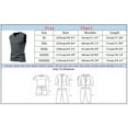 thumbnail image 2 of Baqcunre Tank Tops Men Summer Mens Wide Shouldered Collar Sleeveless T Shirt Cotton Shirt Vest Casual T Shirt Men Sleeveless Tshirts For Men Tops For Men Gray 2 XXL, 2 of 2