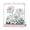 Dreamy Flower Box - Gardenia, variant on HZLKADAQ Forever Flower Building Blocks with Display Case Rose/Carnation/Sunflower/Water Lily DIY Bricks Set, Valentine’s Day Teacher’s Day Gift