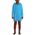 thumbnail image 3 of Lands' End Kids Long Sleeve Hooded Front Pocket Terry Cloth Swimsuit Cover-Up, 3 of 3