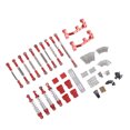 thumbnail image 2 of Piezas De Actualización De Coche RC, Pieza De Modificación De Aleación De Aluminio Artesanía Exquisita Montaje De Varilla De Tracción RC Para Coches De Control Remoto ANGGREK Otros, 2 of 8