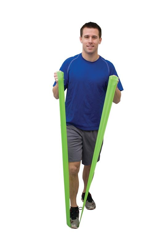Latex Free Resistance Band 50Yd Med Lime