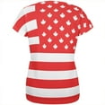 thumbnail image 2 of Canadian American Flag All Over Womens T Shirt Multi 2XL, 2 of 2