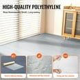 thumbnail image 4 of VEVOR Carpet Protection Film, 24" x 200' Floor and Surface Shield with Self Adhesive Backing & Easy Installation, Polyethylene Adhesive Car Mat Protector Roll, 4 of 9