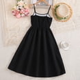 thumbnail image 4 of Vestido de Navidad de la Fiesta de las Niñas Estilo de Verano Imprimir Vestido de Tanque sin Mangas, Vestido de Navidad Bebé Niña Grande Falda Doblado Vestido Largo para Niños, 4 of 9