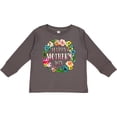 thumbnail image 3 of Inktastic Happy Mother's Day- Flowers Boys or Girls Long Sleeve Toddler T-Shirt, 3 of 5