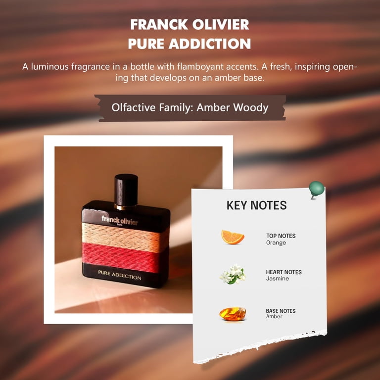 Franck Olivier Intensely Woody Pure Addiction Unisex EDP Spray 3.4