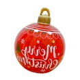 thumbnail image 3 of SDJMa Light Up PVC Inflatable Christmas Ball 23.6" Remote Inflatable Christmas Ball Glowing in The Dark Large Inflatable Decorated Ball for Christmas Yard Decoration,Indoor Outdoor Lawn Decor, 3 of 9