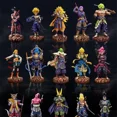 thumbnail image 4 of Figuras de anime de Dragon Ball Z, samurái, Goku, Gohan, Broly, Vegeta, Buu, Freezer, Shahru, colección de postura de pie, modelo, adornos, juguetes, 4 of 5