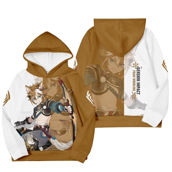 Genshin Impact Hoodie Sweatshirts Men Women Unisex Pullover Hooded Casual Spring Autumn Long Sleeve Hoodies Tops