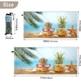 thumbnail image 3 of Coolnut Beach Towels Pineapple Starfish Camping Towels Wood Summer Sand Free Beach Towel, 30"x60" Large Beach Towels Quick Dry Bath Travel Towels Pool Yoga Beach Mat for Men Women, 3 of 6