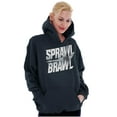 thumbnail image 4 of Sprawl and Brawl Muay Thai Fight Hoodie Sweatshirt Women Men Brisco Brands X, 4 of 6
