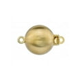 thumbnail image 2 of 14K Gold 9-10mm Dark Golden South Sea Cultured Pearl Bracelet, 2 of 7