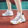 thumbnail image 4 of Kids Basketball Shose Breathable Mesh Non Slip Sport Sneakers for Boys Girls, 4 of 5