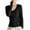 Black, variant on Womens Tight Long Sleeve Shirts Scoop Neck Tops Stretch Fitted Undershirts Lightweight Basic Thermal Tees Underscrubs