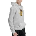 thumbnail image 3 of Detroit City Fc Men Fleece Hoodie Casual Pullover Sweatshirt With Kangaroo Pocket, 3 of 6