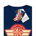 thumbnail image 4 of Marvel T-Shirt Bleu à Manches Courtes pour Femmes, 4 of 6