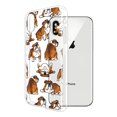 thumbnail image 2 of FINCIBO Soft TPU Clear Case Slim Protective Cover for Apple iPhone X, English Bulldog Funny Playful Postures, 2 of 3