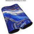 thumbnail image 6 of Blue Marble Large Mouse Pad,Extended Gaming Desk Pad,Office Desk Mat,PC Laptop Non-Slip Pads for School Office Home and Game,35.5" x 16" -Blue Marble, 6 of 6