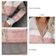 thumbnail image 4 of Suéter casual con cuello en V para mujer, suéter con cuello en V y bloques de color con cuello en V para mujer Suéter con bloques de color a rayas Rendimiento lleno de energía, 4 of 5