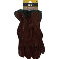 West Chester PL Do it Best Suede Leather Work Glove - Pack of 4 Bulk Case Pack