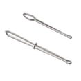 thumbnail image 1 of Enhebrador elástico con cordón, herramienta elástica para coser, fácil de tirar con pinzas para costura elástica, 2 uds., 1 of 5