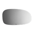 thumbnail image 3 of Flat Driver Side Replacement Mirror Glass for 2001-2006 Chrysler Sebring W/O Baking Plate, 3 of 4