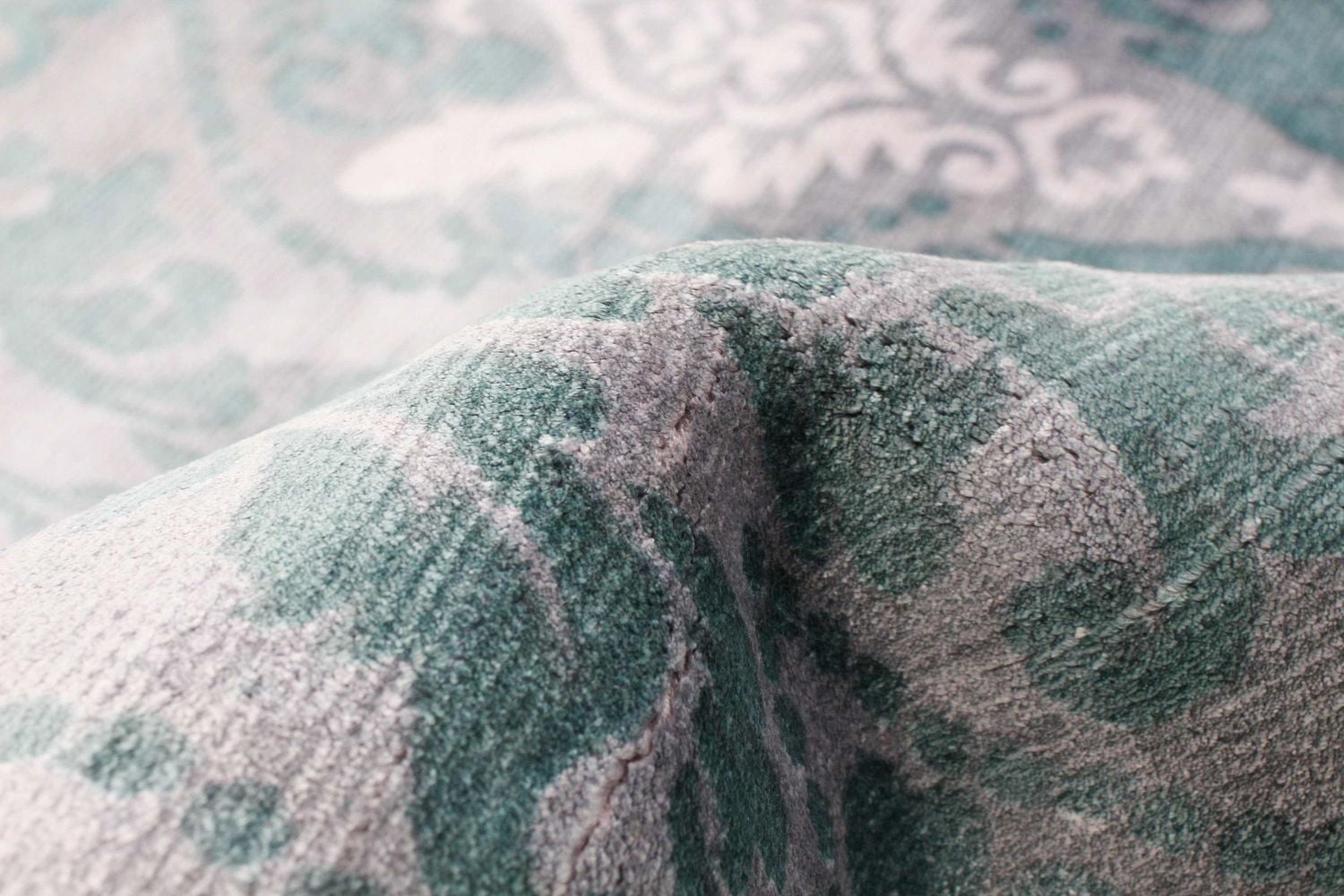 ECARPETGALLERY 5'0" x 8'0" Transitional Galleria Hand Loomed Area Rug for Living Room, Dining Room and Bedroom in Grey