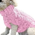 thumbnail image 2 of TELOLY Dog Clothes,Comfortable Fit Dog Sweaters,Breathable Cold Weather Protection Dog Sweatshirt,Burgundy,L, 2 of 4