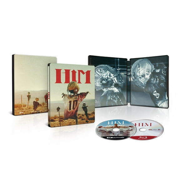 HIM (2025) (Limited Edition Steelbook) (4K Ultra HD   Blu-ray   Digital Copy), Horror, Universal