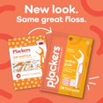 thumbnail image 2 of Palillo ortopédico Floss Picks Plackers para aparatos ortopédicos, 36 unidades (paquete de 4), 2 of 8