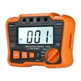 thumbnail image 1 of Kkmoon Insulation Resistance Tester Dcv Acv Meter 1000V Ground Megohmmeter Megohm Voltmeter W/Lcd Backlight Display, 1 of 7