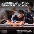 thumbnail image 3 of Logitech G PRO X 60 LIGHTSPEED Wireless Gaming Keyboard, Ultra Compact TKL 60% Mechanical Keyboard for Windows PC, LIGHTSYNC RGB, Dual-Shot PBT Keycaps, GX Optical Tactile Switches - Black, 3 of 10