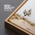 thumbnail image 5 of IDEA4WALL Extra Large Framed Canvas Print Wall Art Desert Solitude Joshua Tree Landscape Modern Art Nature Photography Oversized Art Realism Wall Decoration Relax/Calm for Living Room - 60"x30", 5 of 5