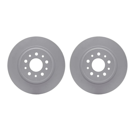 Dynamic Friction Company Rear Geospec Brake Rotors 4002-07002