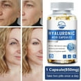 thumbnail image 4 of NL Hyaluronic Acid Supplement 850 mg 3 in 1 Support-Skin Hydration, Joint Lubrication 60 Capsules, 4 of 8
