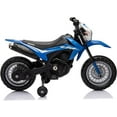 thumbnail image 2 of EastVita 6V Electric Kids Ride-on Motorcycle [Licensed Honda],Toddler Motorbike with Training Wheels,Rechargeable Battery Headlight for Children Girls Boys,3 Age+ Blue, 2 of 6